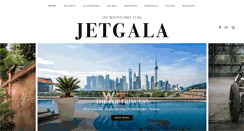Desktop Screenshot of jetgala.com